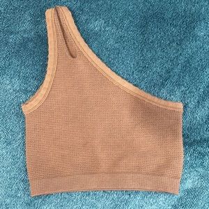 Urban Outfitters (out from under) one shoulder crop tank top